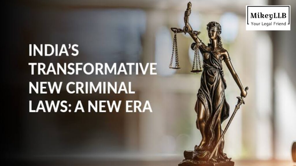 How India’s three new criminal laws will reform the justice system: A quick guide